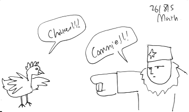 Chicken vs Commie